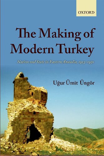 The Making Of Modern Turkey Nation And State In Eastern Anatolia 19131950 Uur Mit Ngr