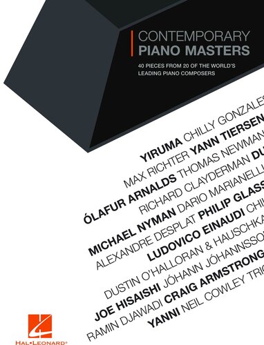 40 Pieces From 20 Of The Worlds Leading Piano Composers Contemporary Piano Masters Hal Leonard Corp