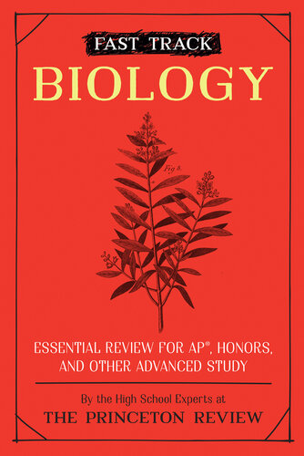 Fast Track Biology The Princeton Review