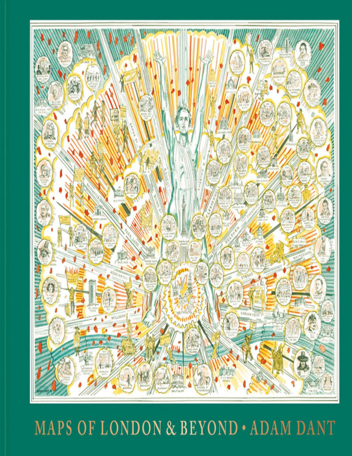 Maps Of London And Beyond Adam Dant