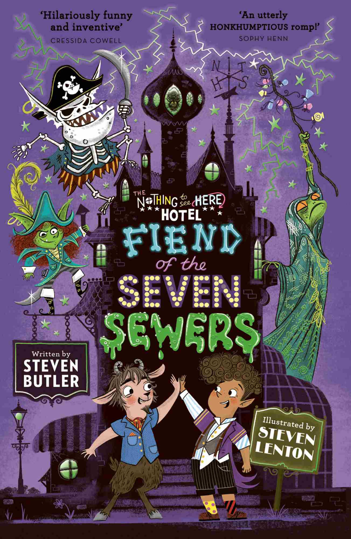 Fiend Of The Seven Sewers Steven Butler Butler Steven
