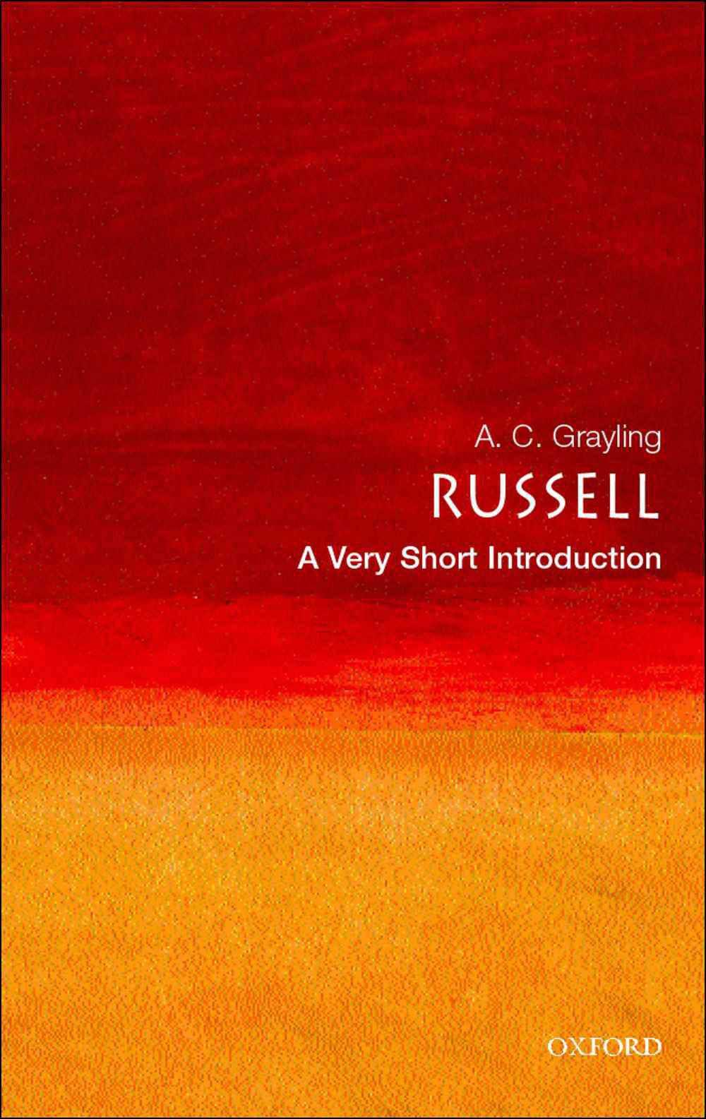 Russell A Very Short Introduction A C Grayling Grayling A C
