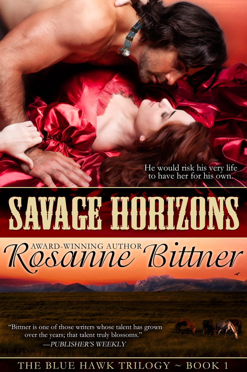 Savage Horizons Blue Hawk 01 1987 Rosanne Bittner Bittner