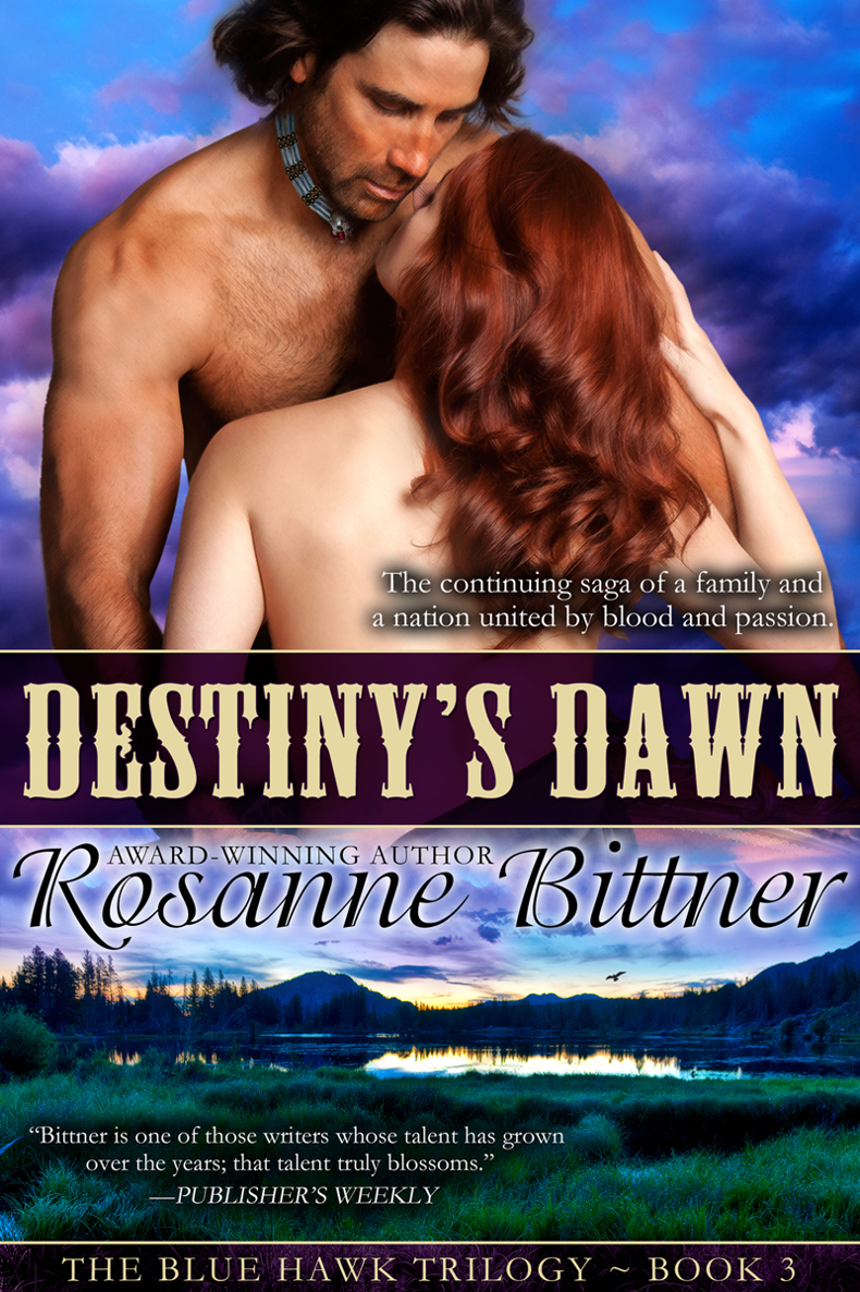 Destinys Dawn Blue Hawk 03 1987 Rosanne Bittner Bittner
