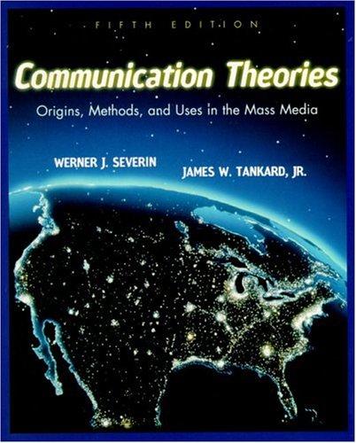 40366907 2001th Edition Werner J Severin James W Tankard Werner Joseph Severin