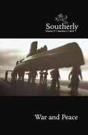 Southerly Volume 75number 32015 War Nd Peacedavid Brook And Elizaberth Mcmahonthe Journal Of The English Association 2015th Edition Sydney Brandl Schlesinger