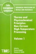 Sohn International Symposium Advanced Processing Of Metals And Materials Volume 8 International Symposium On Sulfide Smelting 2006 2006th Edition Florian Kongoli