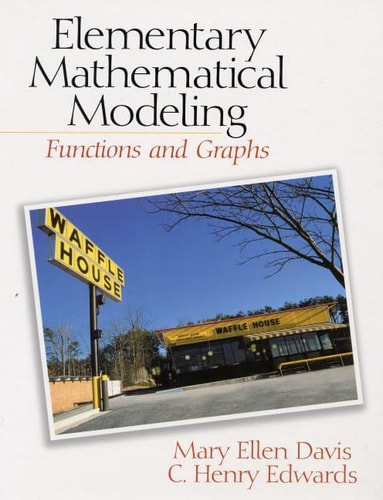 Elementary Mathematical Modeling 2001th Edition Mary Ellen Davis