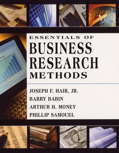 Essentials Of Business Research Methods 2003th Edition Arthur Hmoney