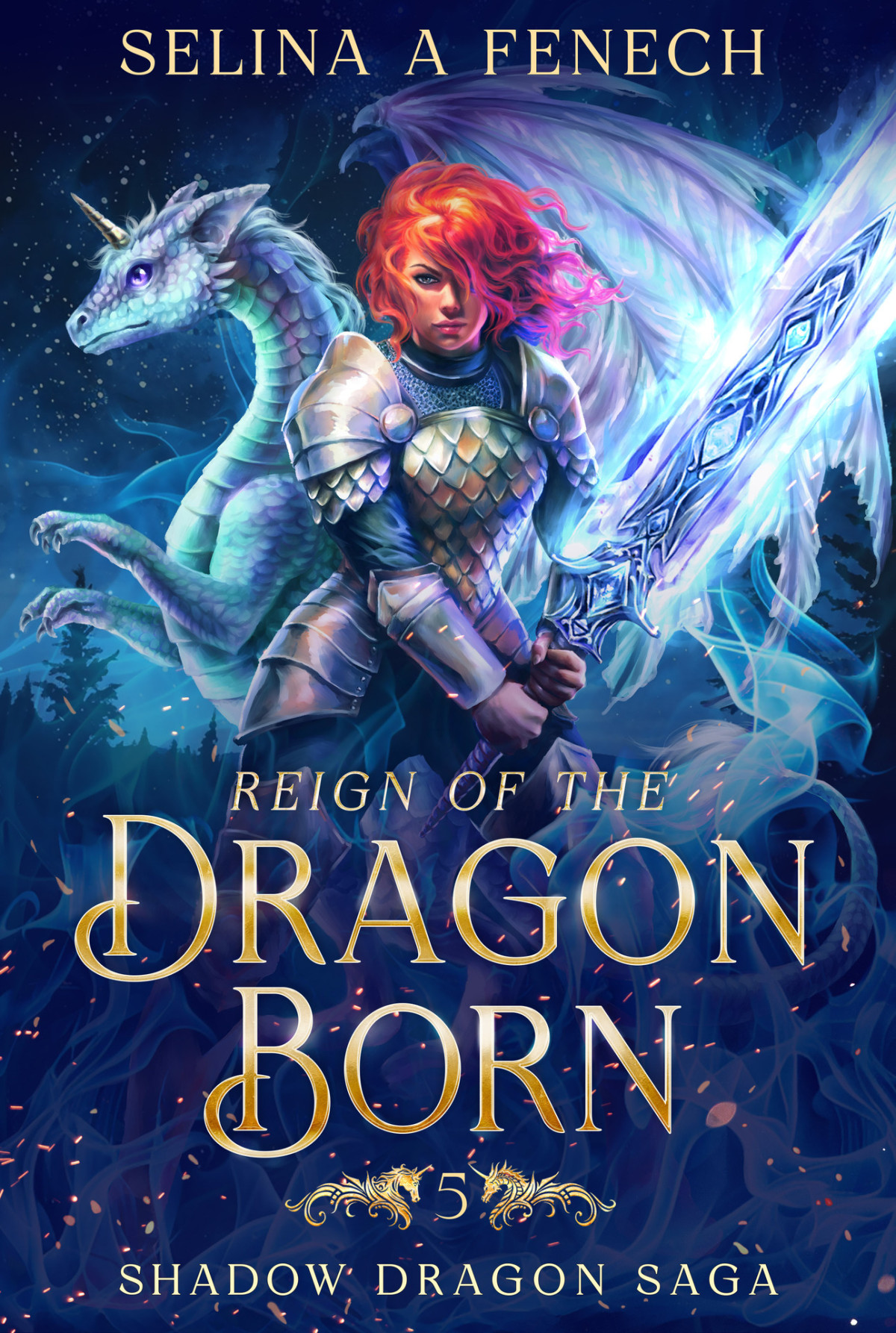 Reign Of The Dragon Born Shadow Dragon Saga A Young Adult Epic Fantasy Book 5 Selina A Fenech