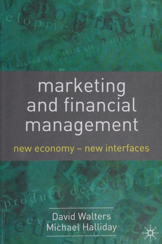 Marketing And Financial Management 2005th Edition Walters David