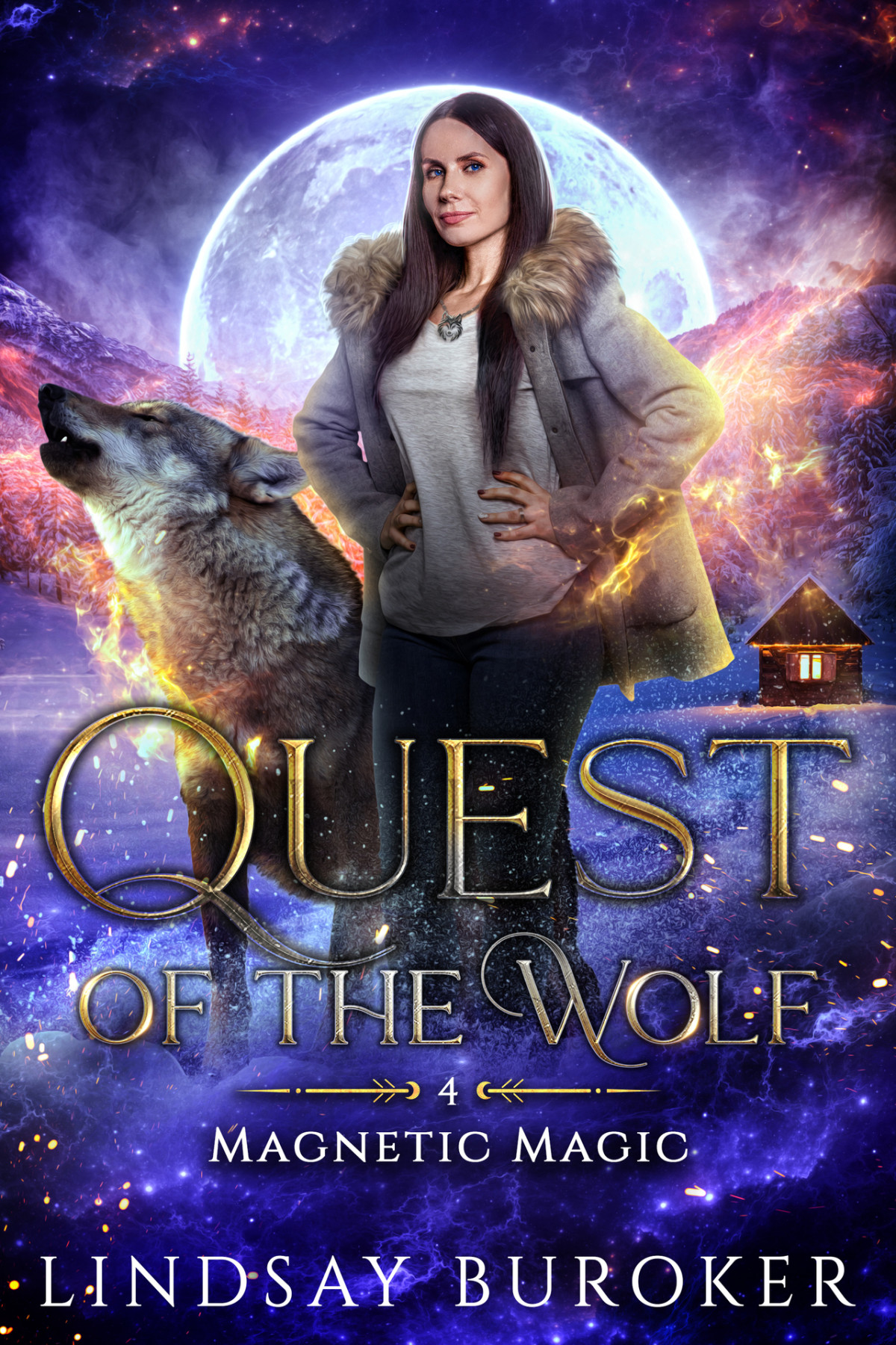 Quest Of The Wolf Magnetic Magic Book 4 Lindsay Buroker