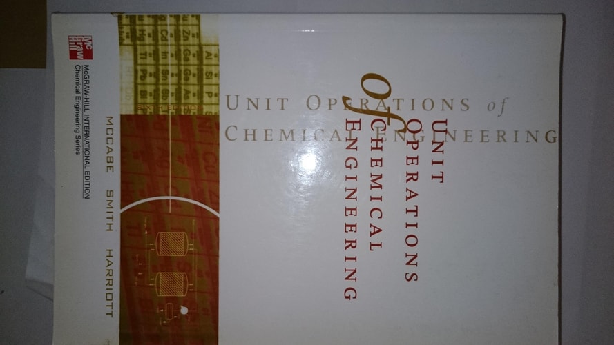 40299359 Mcgrawhill Chemical Engineering Series 6th Ed Warren Lmccabe Julian Csmith Peter Harriott