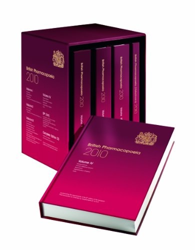 British Pharmacopoeia 2010 Volume 1 2009th Edition Council Of Europe