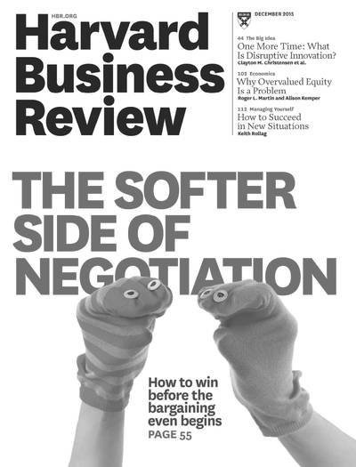 Harvard Business Review Harvard Business School Publishing