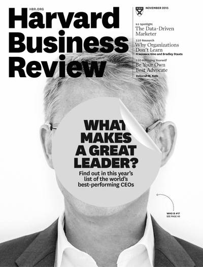 Harvard Business Review Harvard Business School Publishing