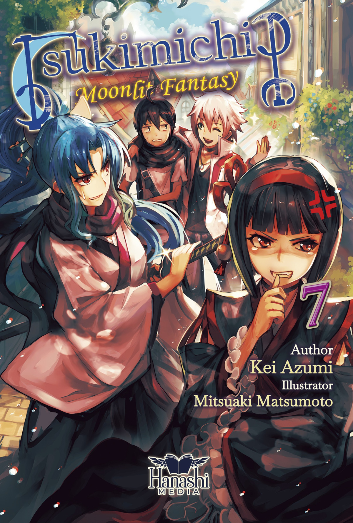 Tsukimichi Moonlit Fantasy Tsuki Ga Michibiku Isekai Dochu Volume 07 Kei Azumi