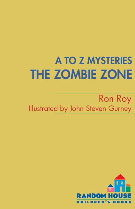 A To Z Mysteries The Zombie Zone Ron Roy