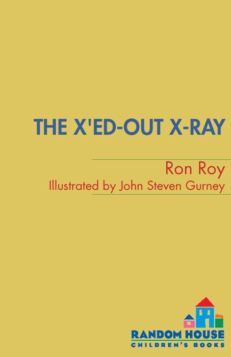 A To Z Mysteries The Xedout Xray Ron Roy