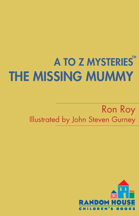 A To Z Mysteries The Missing Mummy Ron Roy