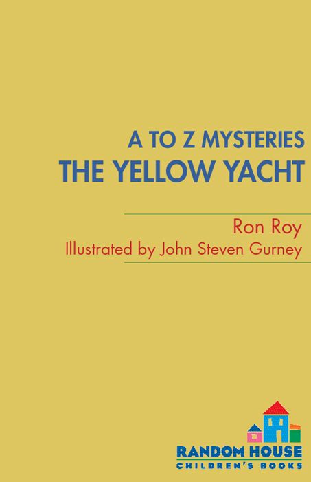 A To Z Mysteries The Yellow Yacht Ron Roy