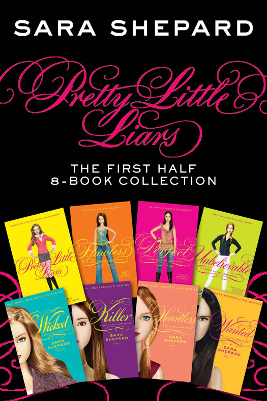 Pretty Little Liars The First Half 8book Collection Sara Shepard
