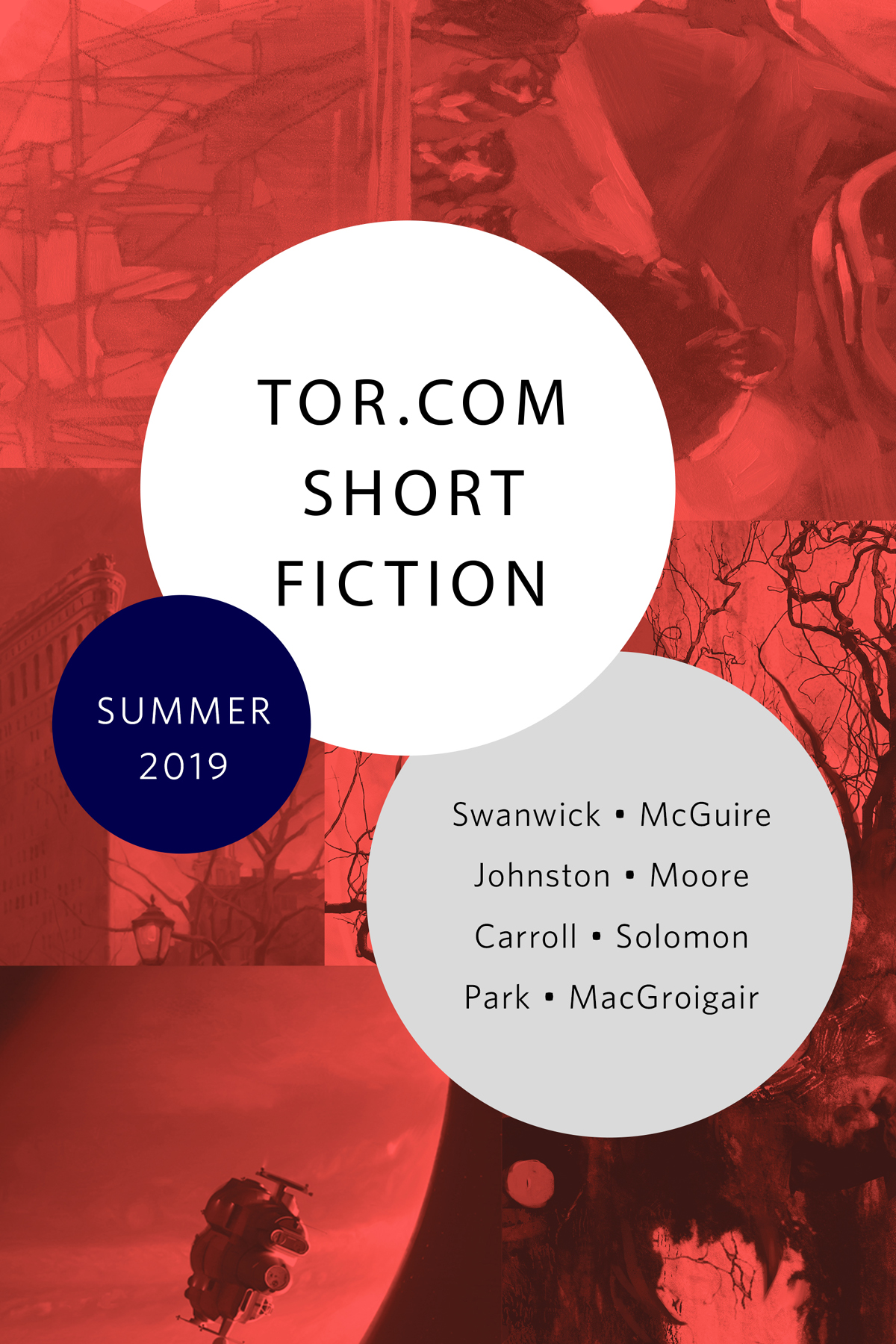 Torcom Short Fiction Summer 2019 Tegan Moore Michael Swanwick Carole Johnstone Seanan Mcguire Siobhan Carroll Rivers Solomon Silvia Park M Evan Macgriogair