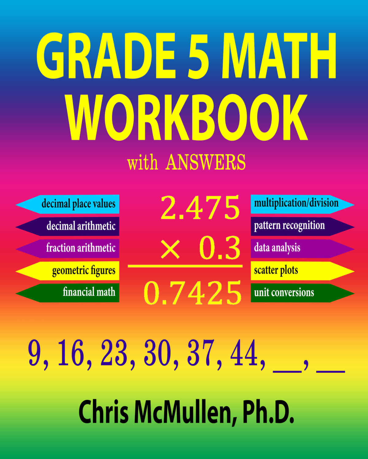 Grade 5 Math Workbook With Answers Improve Your Math Fluency Chris Mcmullen