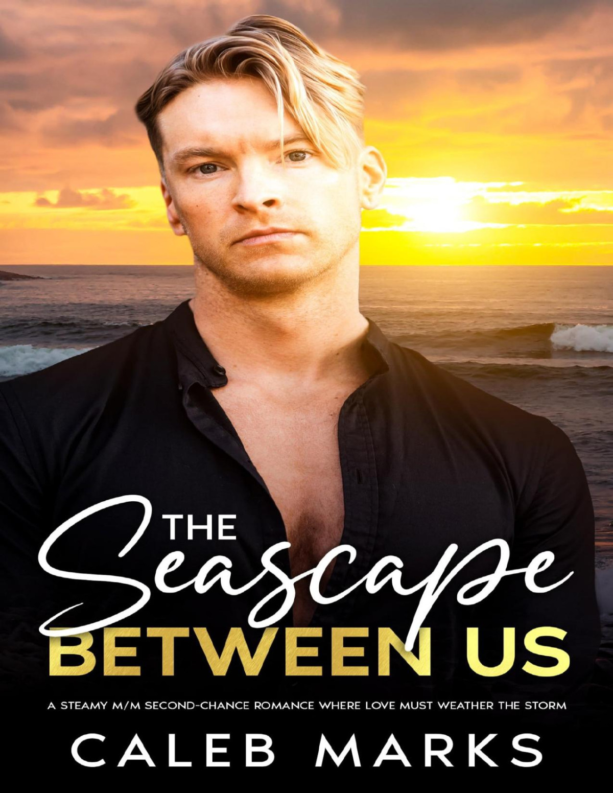 The Seascape Between Us A Steamy Mm Secondchance Romance Where Love Must Weather The Storm The Men Of Saltwater Cove Book 4 Caleb Marks