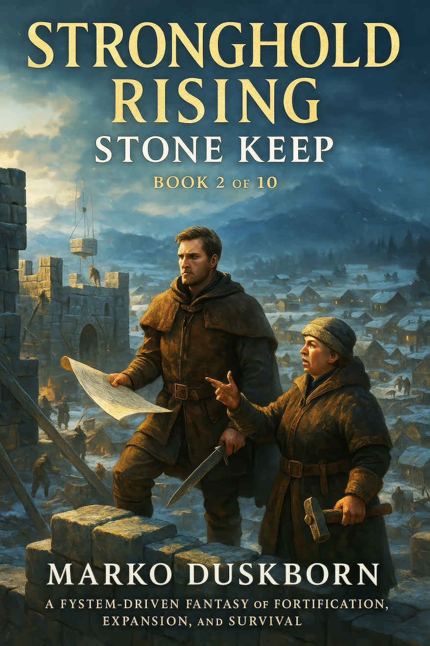 Stone Keep Book Two A Strongholdbuilding Litrpg Of Politics Power And Rising Walls Stronghold Rising 2 Duskborn