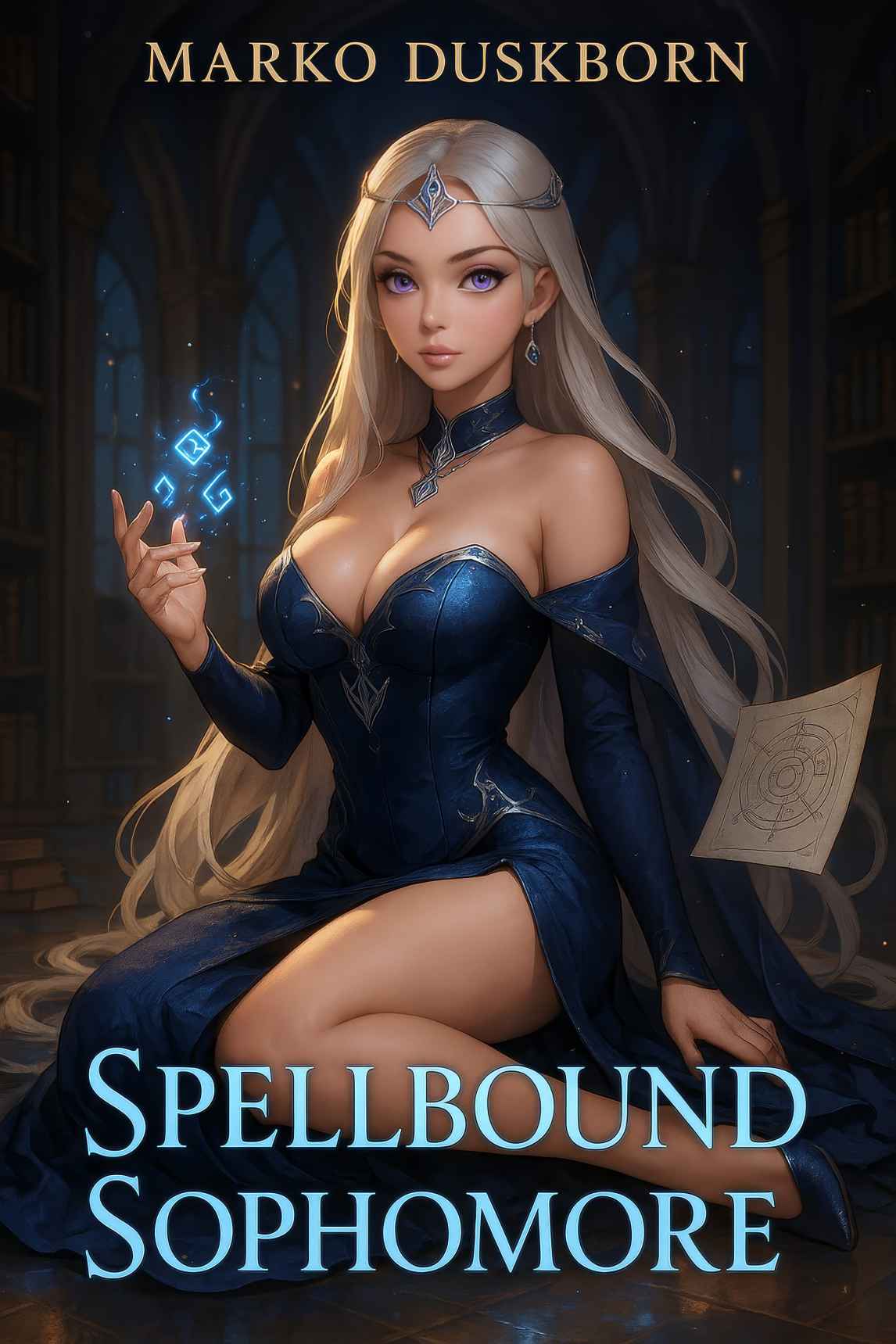 Spellbound Sophomore An 18 Magical Academy Harem Fantasy With Political Heat Spellbound University Book 2 Duskborn