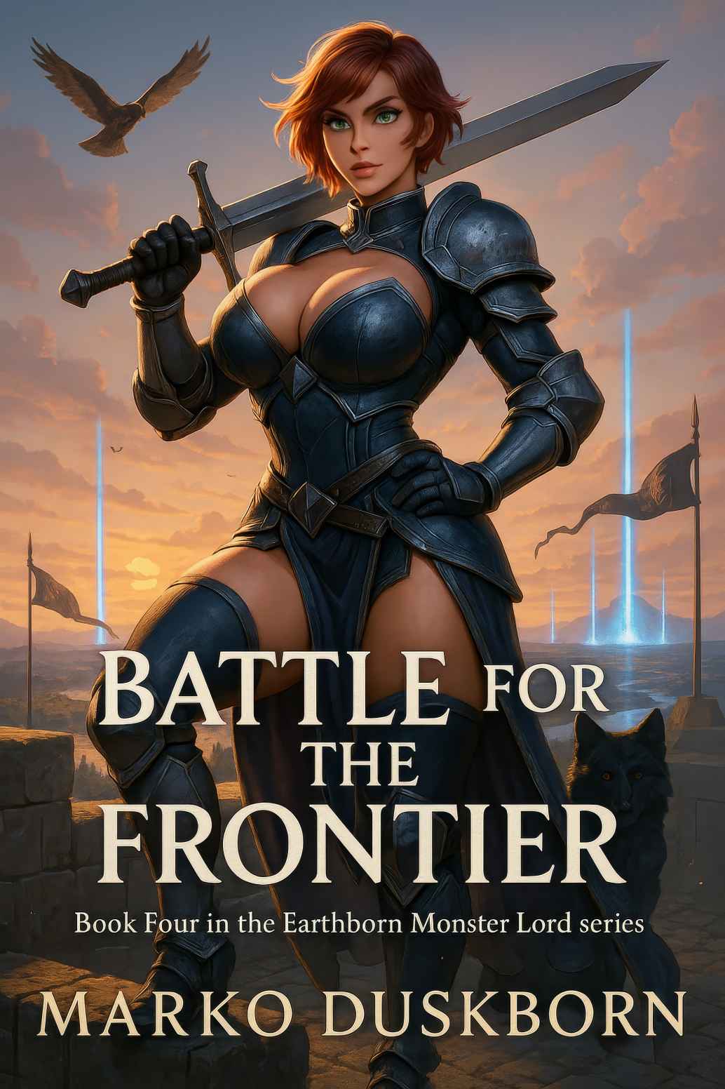 Battle For The Frontier A Litrpg Harem Epic Of Magical Resistance War Machines And Demonic Desire Earthborn Monster Lord Book 4 Duskborn