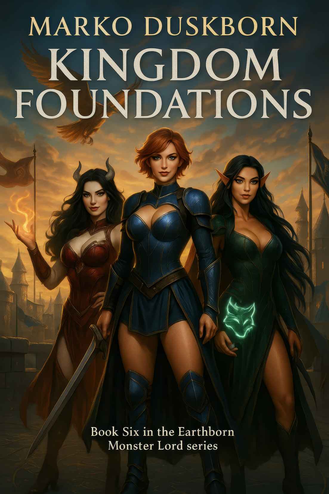 Kingdom Foundations A Litrpg Harem Fantasy Of Power Loyalty And Kingdombuilding Redemption Earthborn Monster Lord Book 6 Duskborn