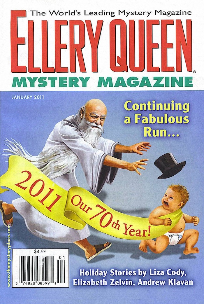 Ellery Queens Mystery Magazine Vol 137 No 1 Whole No 833 January 2011 Liza Cody Terence Faherty Janet Hutchings David H Ingram Andrew Klavan Liza Marklund Harley Mazuk Sue Pike James Powell Elizabeth Zelvin