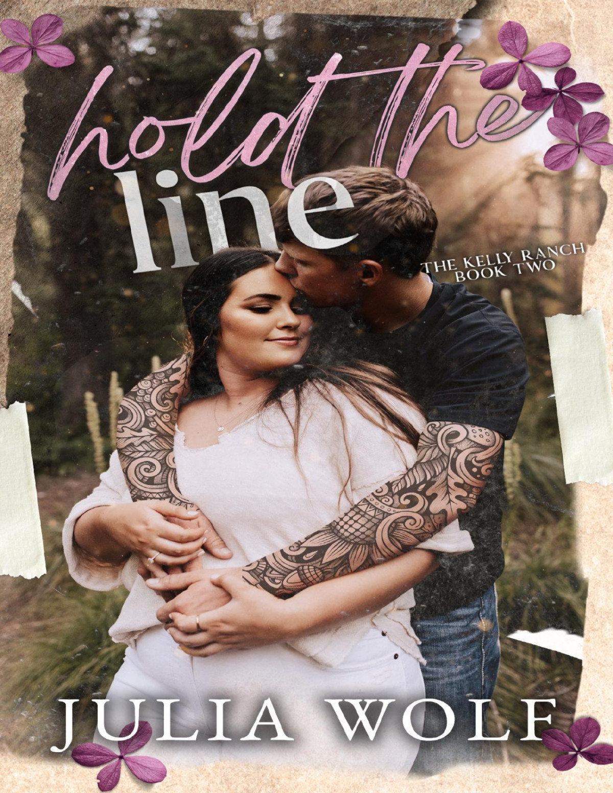Hold The Line A Small Town Romance The Kelly Ranch Julia Wolf