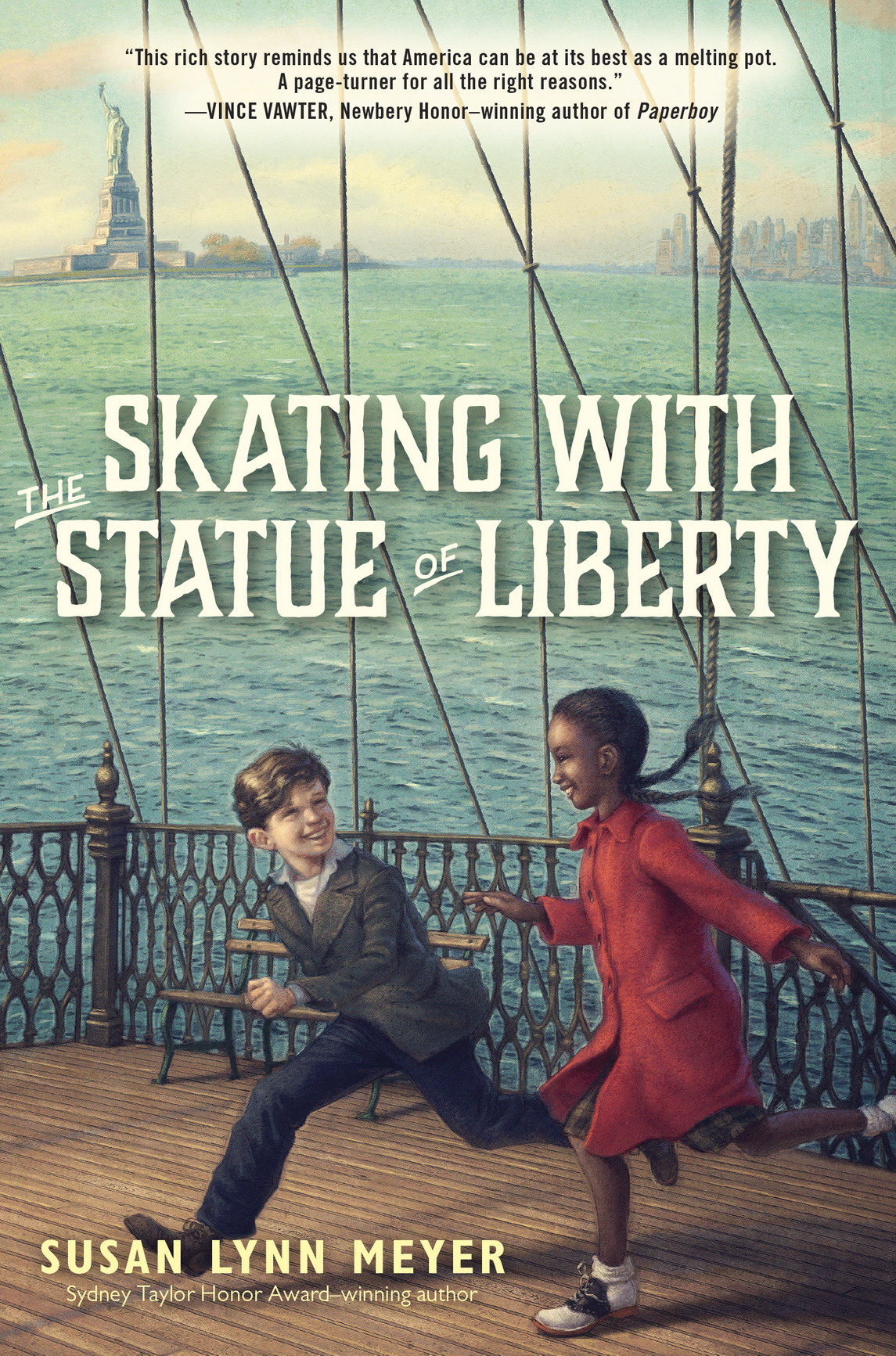 Skating With The Statue Of Liberty Susan Lynn Meyer