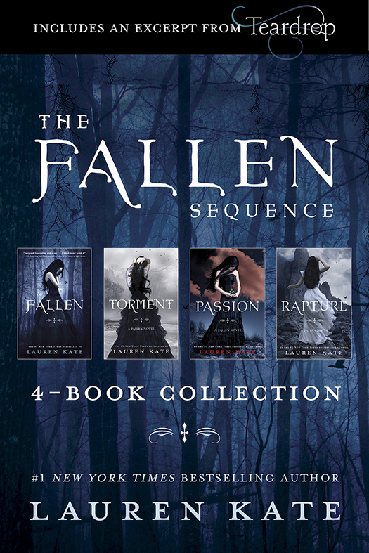 The Fallen Sequence 4book Collection Lauren Kate