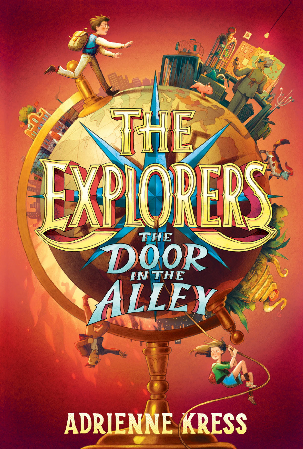 The Explorers The Door In The Alley Adrienne Kress