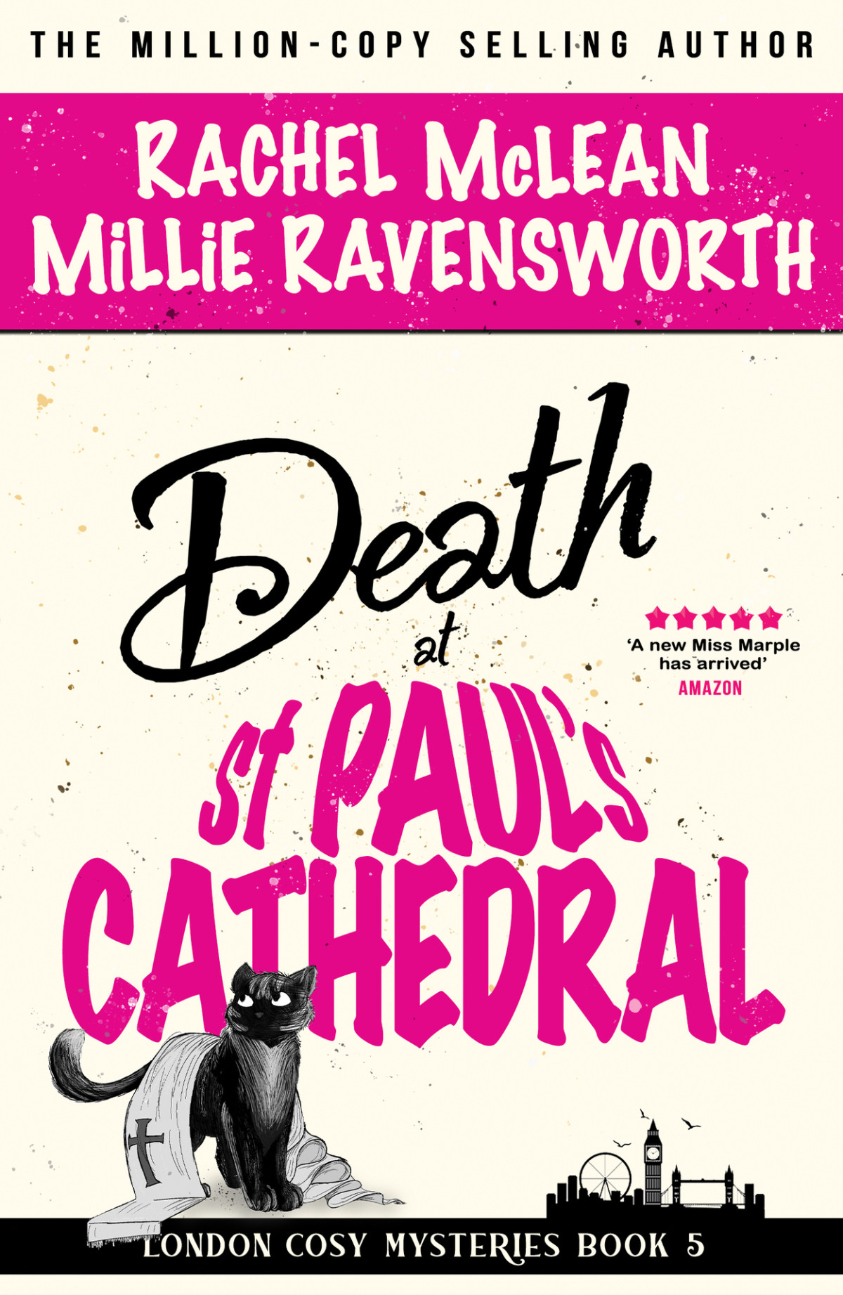London Cozy Mystery 5 Death At St Pauls Cathedral Rachel Mclean Millie Ravensworth