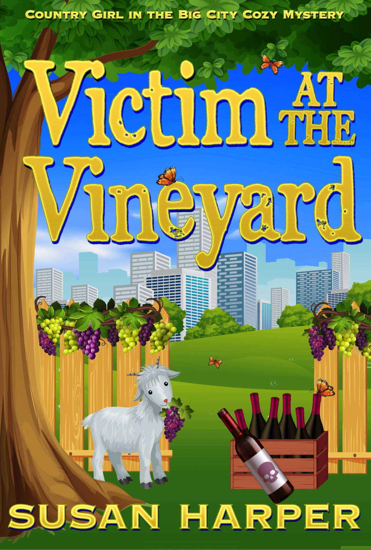 Country Girl In The Big City Cozy Mystery 07 Victim At The Vineyard Harper