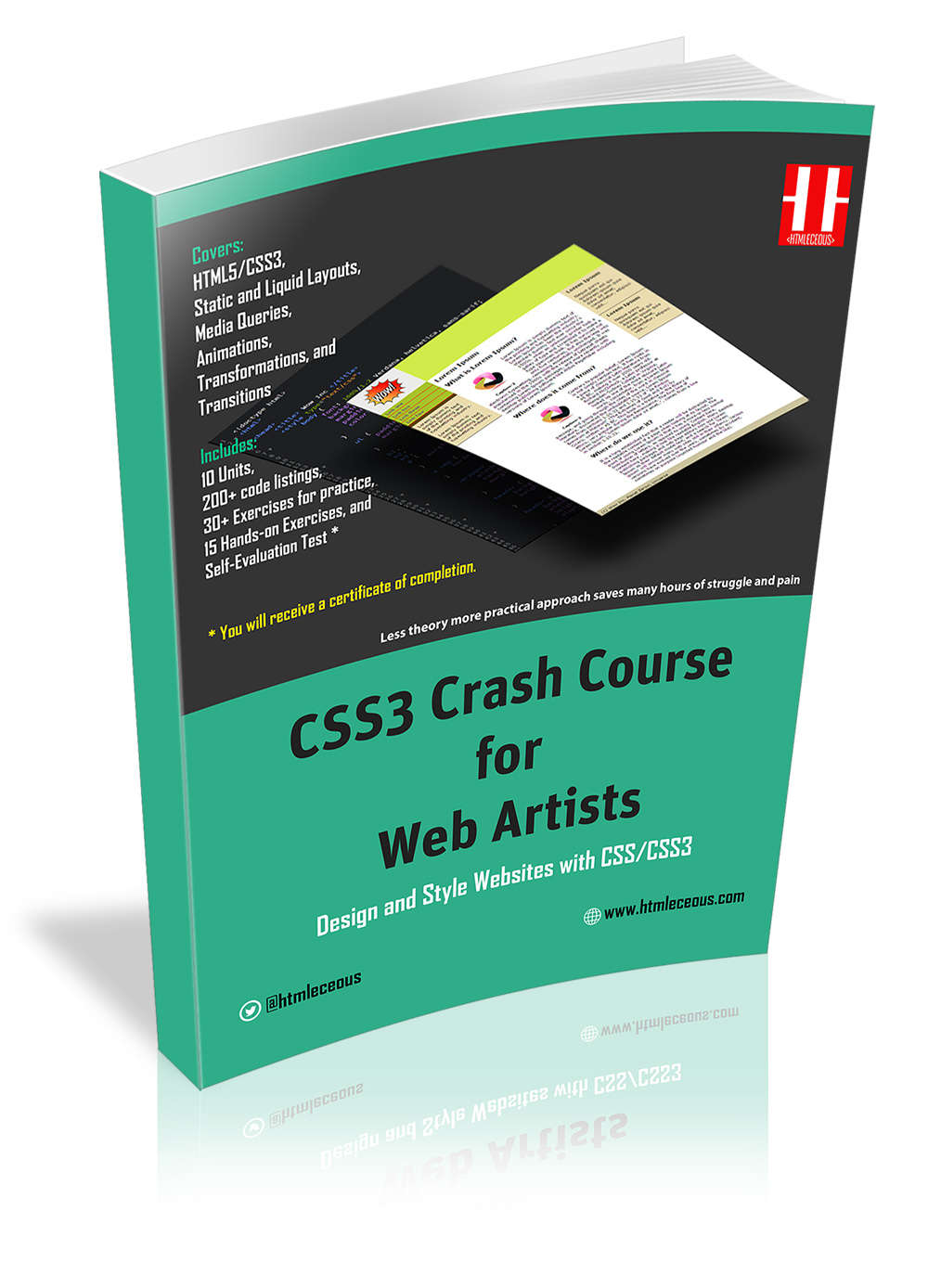 Css3 Crash Course For Web Artists Design And Style Websites With Csscss3 Team Htmleceous
