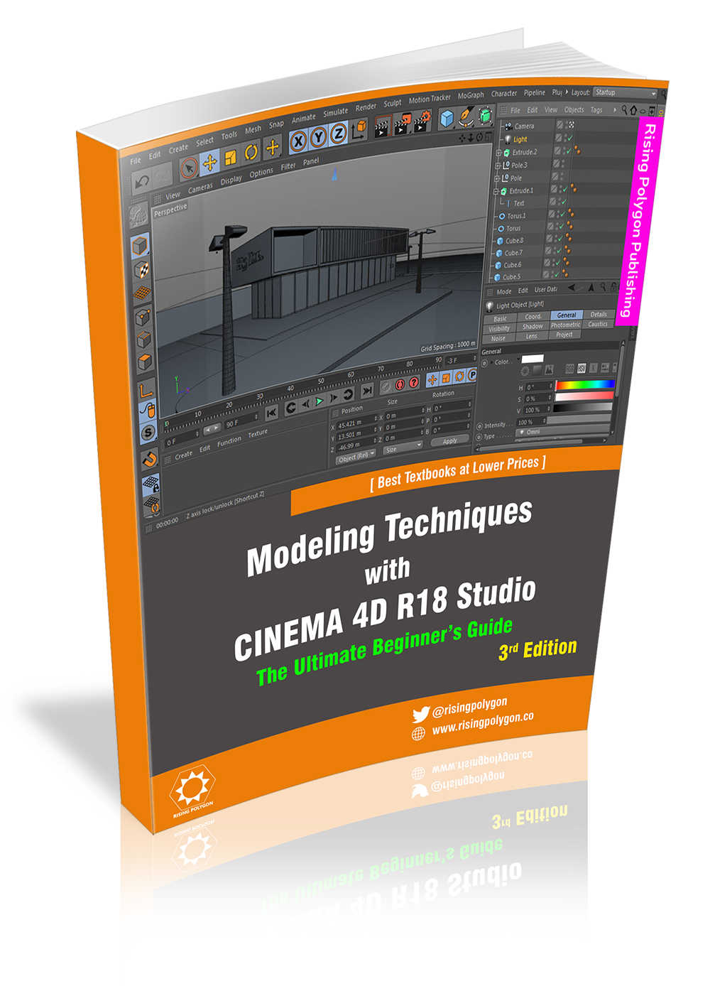 Modeling Techniques With Cinema 4d R18 Studio The Ultimate Beginners Guide Rising Polygon