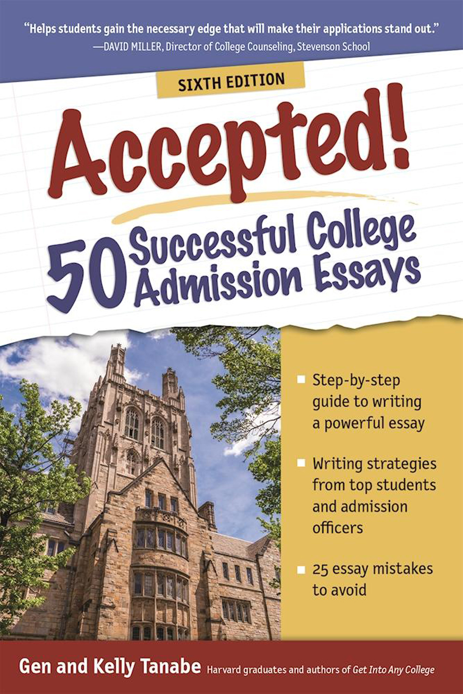 Accepted 50 Successful College Admission Essays Gen Tanabe