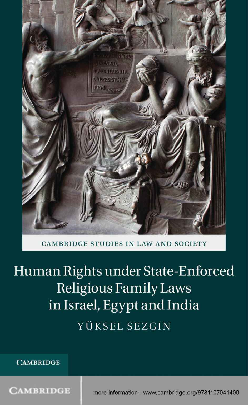 Human Rights Under Stateenforced Religious Family Laws In Israel Egypt And India Cambridge Studies In Law And Society Yüksel Sezgin