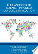 The Handbook Of Research In World Language Instruction 1st Edition Victoria Russell