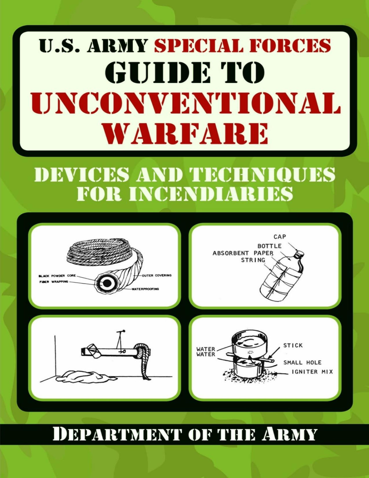 Us Army Special Forces Guide To Unconventional Warfare Department Of The Army