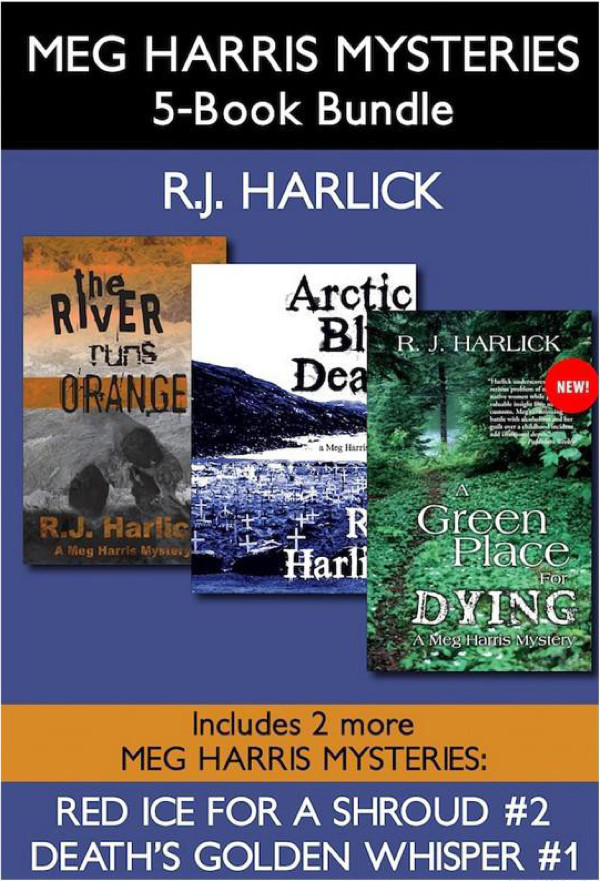 Meg Harris Mysteries 5book Bundle Harlick R