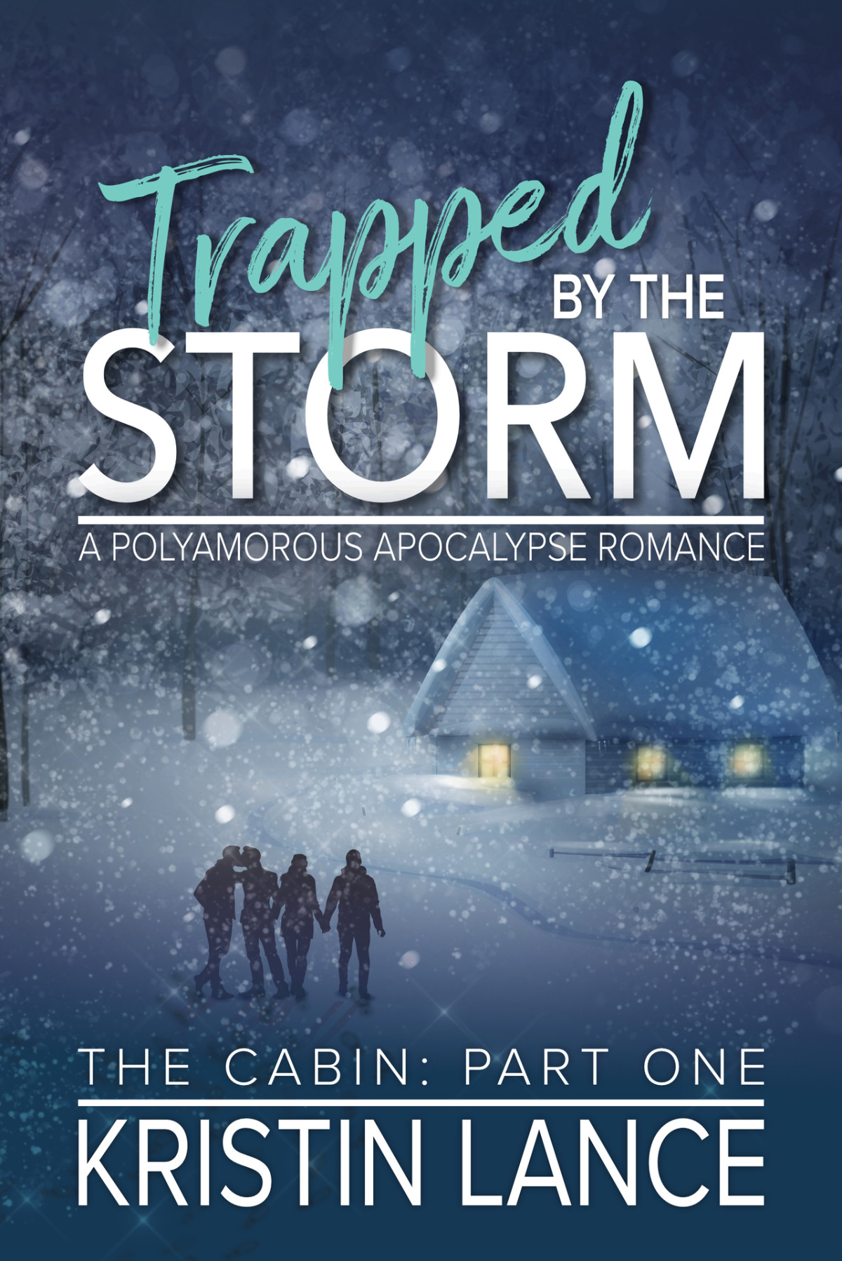 The Cabin Part One Trapped By The Storm A Poly Mmf Romance Kristin Lance