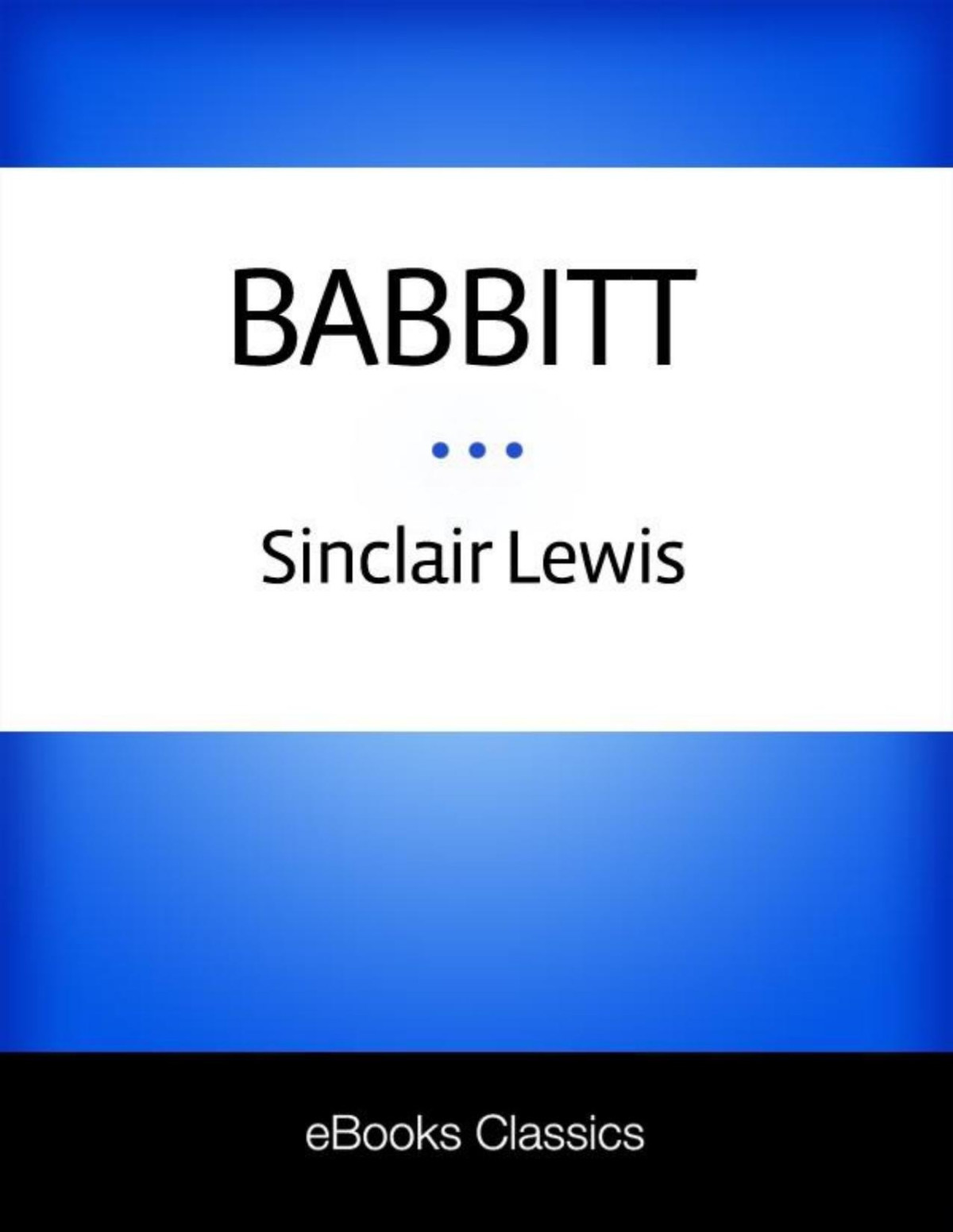 Babbitt 1922 Sinclair Lewis