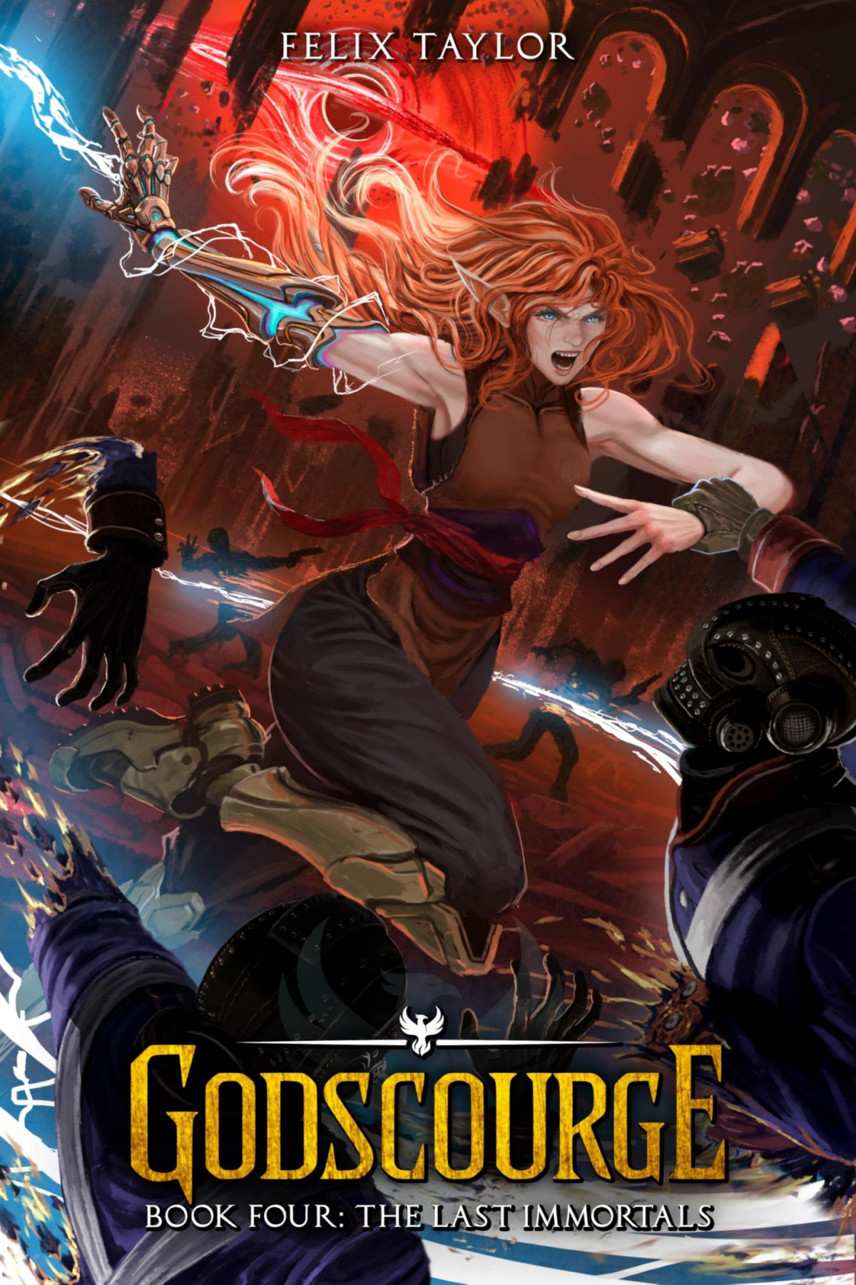 Godscourge Book 4 The Last Immortals A Progression Fantasy Adventure Felix Taylor